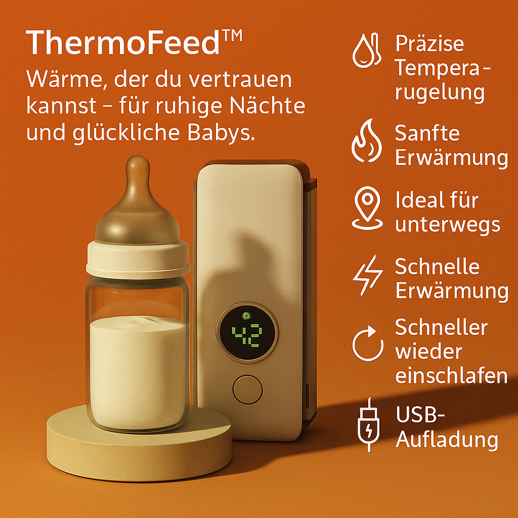ThermoFeed™ – Dein smarter Fläschchenwärmer